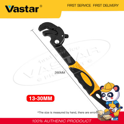Vastar ชุดประแจปลายท่อไอเสียอเนกประสงค์,เครื่องมือจับท่อเหล็กคาร์บอนสูงประแจปลายเปิดขนาด6-22มม.