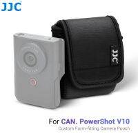 W8h6 JJC เคสกล้องกระเป๋ากล้องคอมแพคทนทานสำหรับ Canon PowerShot V10สายพาดไหล่ปรับได้กล้องรวมถึงเคส CarabinerCamera ที่คลุมและกระเป๋า