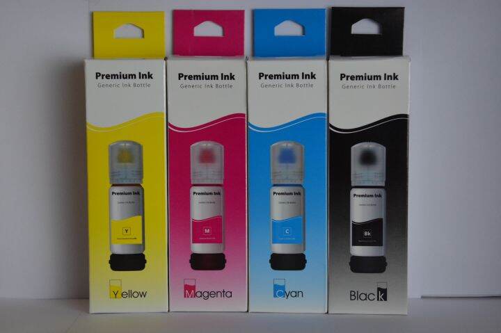 หมึกพรีเมี่ยม-premium-ink-สำหรับเติมเครื่องพิมพ์-epson-4สี-สำหรับเติม-epson-l1110-l1210-l1250-l1256-l3110-l3150-l3210-l3250-l3256-l5190-l5290-l5296-l4160-l4266