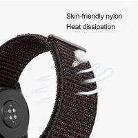 【cw】Nylon Loop Straps For Garmin For Venu 22s SQ Smart Watch Band Women celet active 4 4s 3 Wrist Straps Correa Belt ！