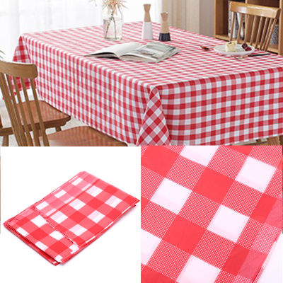 xunxingqie ใช้แล้วทิ้งหนาสีแดงผ้าปูโต๊ะผ้าปูโต๊ะปาร์ตี้ตกแต่งบ้าน