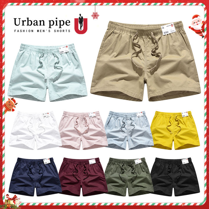URBAN PIPE Board Plain Short For Men New Style 2022 Knee-Above Casual ...