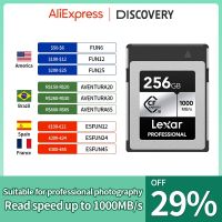 Lexar CF Card 128GB 256GB CFexpress Type B Silver Card CF Express Digital Memory Card for RAW 4K Video Digital SLR Camera