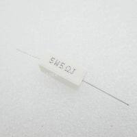 5PCS Ceramic Cement Resistor 5W 5 ohm 5R Resistance 5 Error Cement resistance