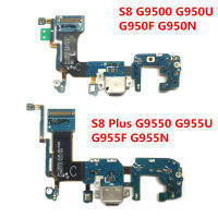 Original แท่นชาร์จ USB Connector Flex Cable Mic ไมโครโฟนสำหรับ Samsung Galaxy S8 S9 Plus G950F G960F G960U G965F-harjea4397887