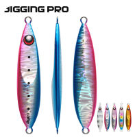 JIGGINGPRO 130G 160G โลหะตกปลาทะเลเบ็ดตกปลาขนาดใหญ่เหยื่อล่อปลาปลาเหยื่อล่อ