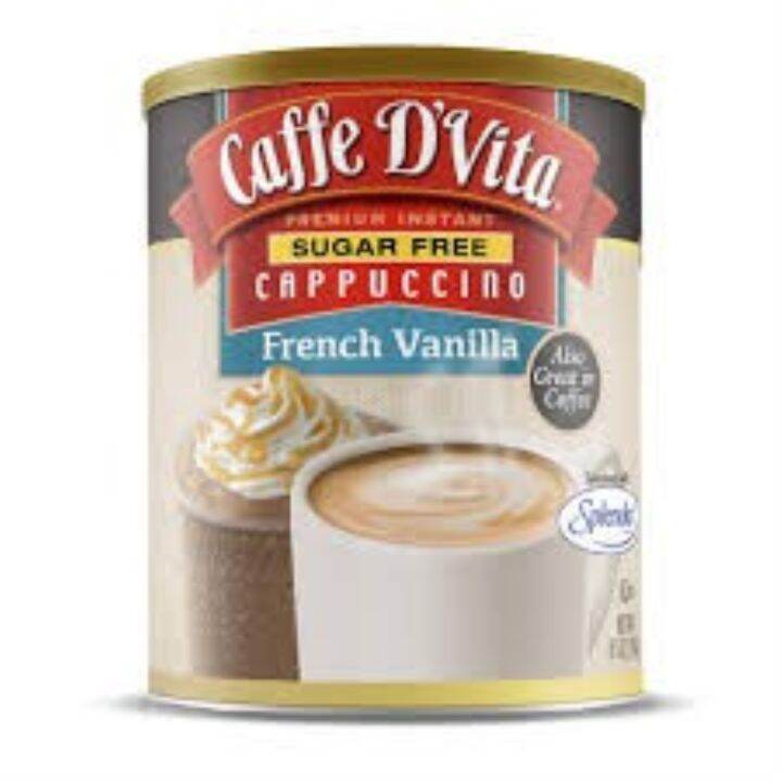 Hot Hongobeyu096220 Caffe D’Vita Sugar Free French Vanilla Instant ...