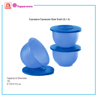 ภาชนะบรรจุอาหาร Tupperware Expression Bowl Small (3) 1.3L