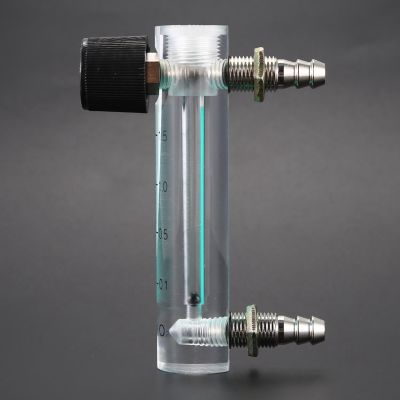 0.1-1.5LPM 1.5L Oxygen Flow Meter Flowmeter with Control Valve for Oxygen Air Gas