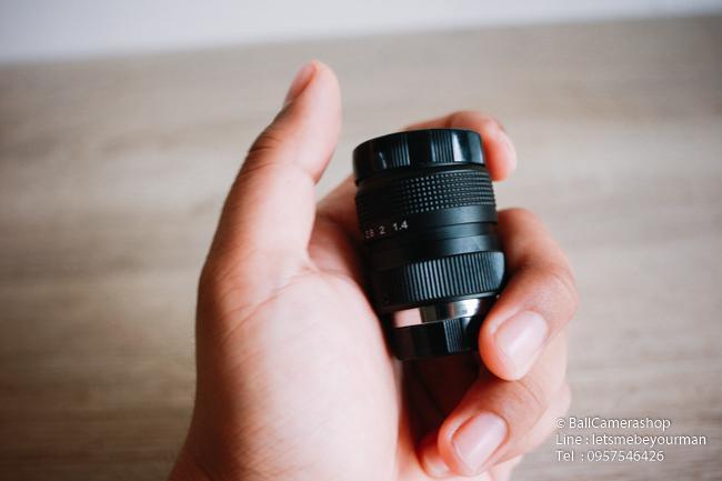 ขายเลนส์มือหมุน-ละลายหลังดีมากๆ-ซีซีทีวี-25mm-1-4-ใส่กล้อง-mirrorless-ได้ทุกยี่ห้อ-ราคาไม่รวม-adapter