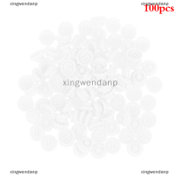 xingwendanp 100ชิ้น/ถุงขนตาปลอม Blooming CUPS ขนตากาวผู้ถือพลาสติก Stand Makeup