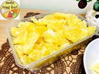 เนื้อสัปรดอบแห้ง (Dried pineapple) บรรจุกล่อง 500 กรัม