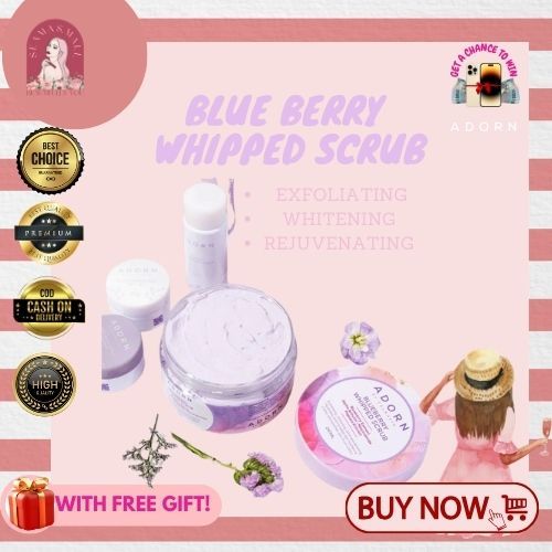 Tending Adorn Blue berry whipped scrub. exfoliating, whitening