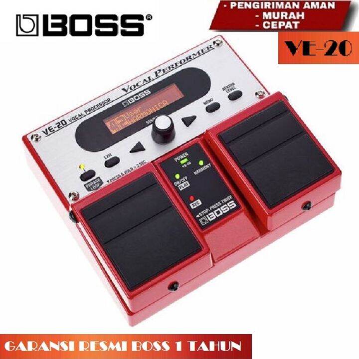 Boss VE20 / VE20 / VE 20 Vocal Effect Processor / Efek Vocal Lazada Indonesia