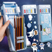 Deformed cute pencil case school Stationery storage box Cartoon pen case Plastic pencil box kids student School supplies gifts