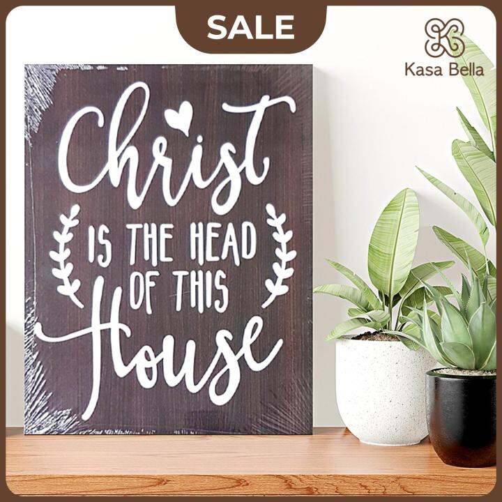 Kasa Bella Bible Verse Wall Decor Christian Quotes (36.5x25.5cm