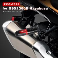 แผ่นเลื่อนอลูมิเนียมรองท่อไอเสียรถมอเตอร์ไซค์สำหรับ Suzuki GSX1300R Hayabusa 2022 Gen 3 GSX อุปกรณ์เสริม1300R 1999-2023 2020ฝาครอบ2021