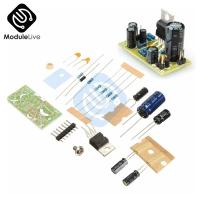 บอร์ดเครื่องขยายเสียงเครื่องเสียงอิเล็กทรอนิกส์ Tda2030a ชุดชุดอิเล็กทรอนิกส์ Diy 18W Dc 9-24V โมดูลโมโน
