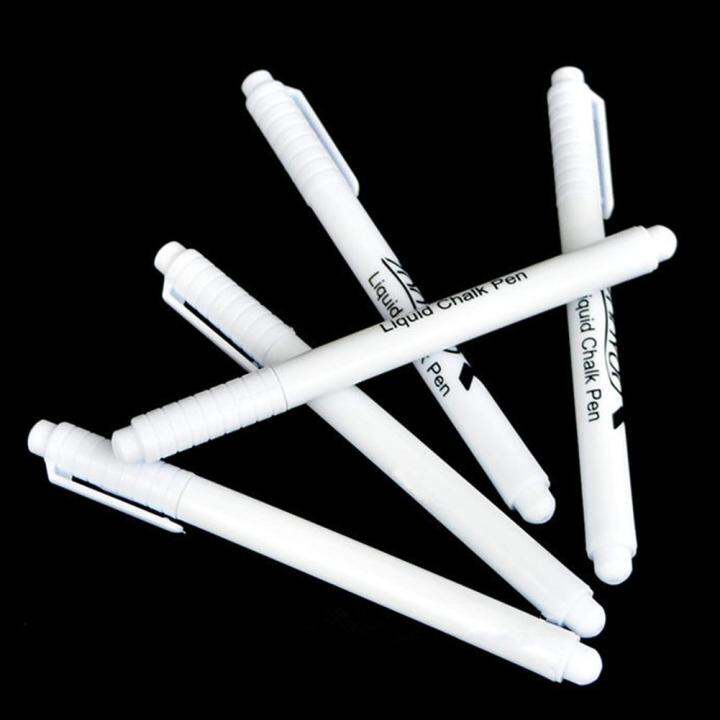 3PCS White Liquid Chalk Pen Marker Erasable Chalkboard Blackboard