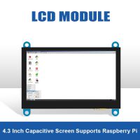 4.3 Inch LCD Screen Display Module Capacitive Touch Screen -Compatible Monitor Control Board for Raspberry Pi