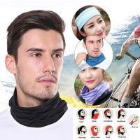 ☽☍ Men Women Cover Neck Gaiter Hiking Fishing Outdoor Sport Bandana Face Mask Yoga Headband Scarf Military Mask Tube