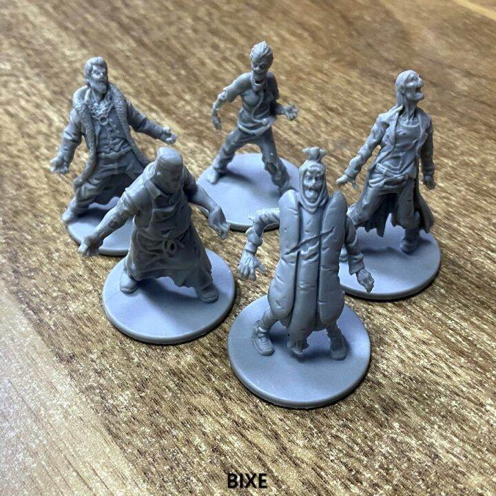 2023ร้อน-5ชิ้นฮอทด็อกมนุษย์ปรุงซอมบี้ขนาดเล็ก-zombicide-vip-1คนที่ติดเชื้อมากหุ่นเกมกระดานโมเดลการเล่นบทบาทของเล่น-trpg