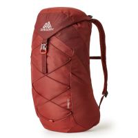 Gregory Arrio 18 กระเป๋า Daypack มาพร้อม Rain Cover Brick Red