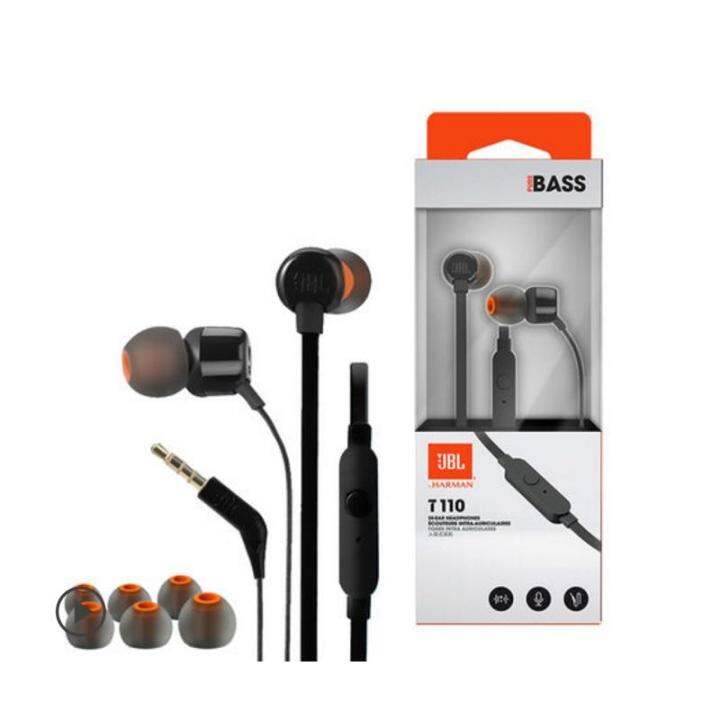 JBL T110 InEar Headphone With Mic Lazada PH