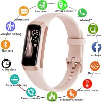 【LZ】✑  GFORDT Relógio Inteligente Amoled Smartband Mulheres Freqüência Cardíaca Monitor De Pressão Arterial Conecte Smartartch Pulseira Esporte Rastreador De Fitness