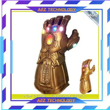 Thanos Led Gant Infinity Gauntlet Action Figure Cosplay Avengers