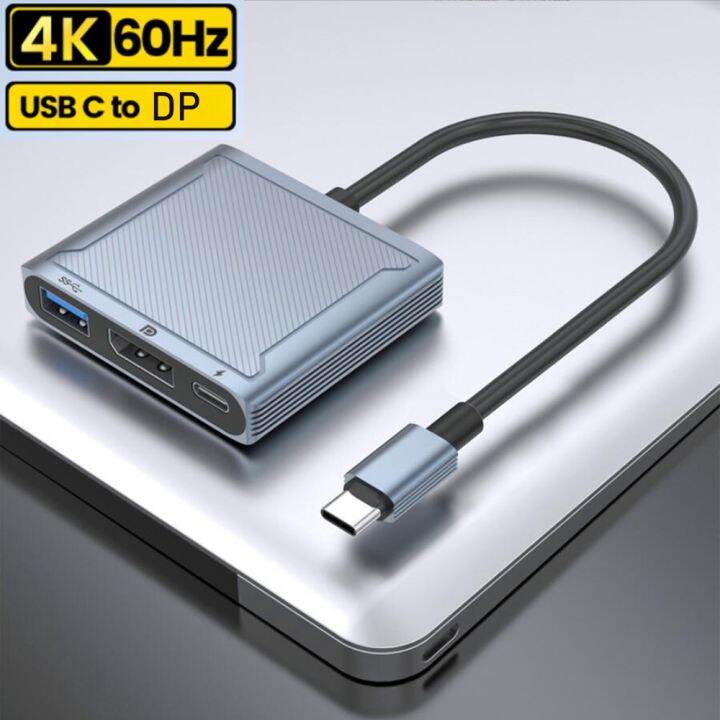 USB C To Displayport HDMI VGA Docking Station Thunderbolt 3 Type C To