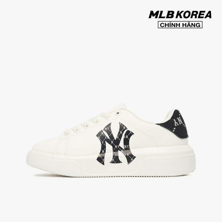 MLB KOREA Bigball Chunky DIA Monogram NY Sneakers Shoes 3ASHCDM2N-50BKS