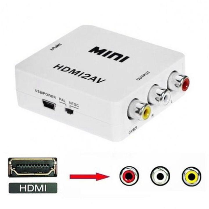 hdmi-to-av-converter-1080p-แปลงสัญญาณภาพและเสียงจาก-hdmi-เป็น-av-สีขาว