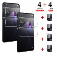 Full Cover Soft Hydrogel Film Screen Protector  For OPPO Reno 8 7 Z 6 5 Pro A91 A31 Find X3 Neo X5 Lite Pro Camera Lens Film Vinyl Flooring