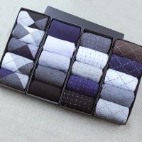 【jw】❂∋❄  Mens patterned colorful business compression sokken heren fashion chaussettes dress bamboo