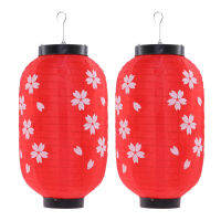 2pcs Decorative Lanterns Lightweight 8 Inch Lanterns for Outside Without Lights Long-time Use for Home Holiday Party Decor