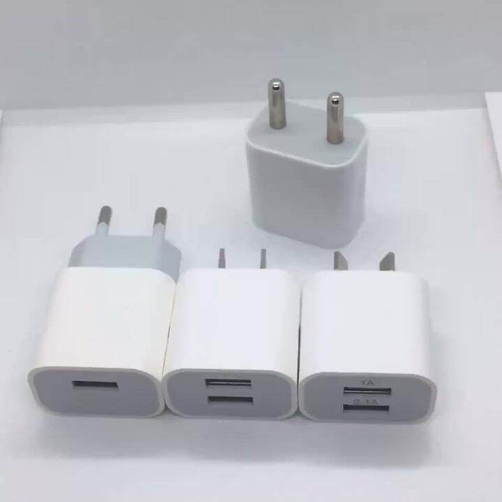 5V2A American Standard Mobile Phone Charger Dual Port USB British Standard Charging Plug Fast