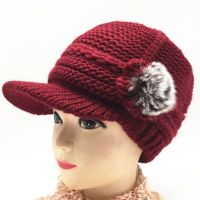 Ms qiu dong the day old hat woman bonnet claus hat manual knitting hat hat mother warm hat