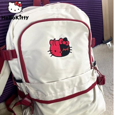 【CC】 Trend Demon Horn Y2k Goth Cartoon Large Capacity Student Schoolbag