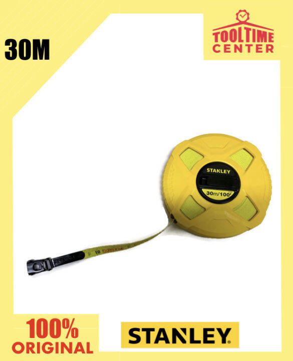 Stanley Fiberglass Long Tape Measure 30 Meters or 100 Feet Lazada PH