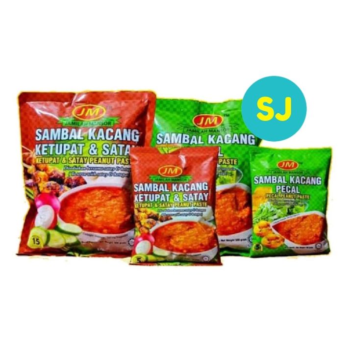 dLaasC9r JAMILAH MANSOR JM SAMBAL KACANG PECAL / KETUPAT SATAY (150g ...