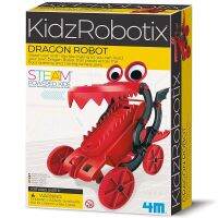 4M Kidzrobotix Dragon Robot ชุดหุ่นยนต์ประกอบ หุ่นยนต์มังกร เคลื่อนที่ได้ ของเล่นเสริมทักษะ การประดิษฐ์