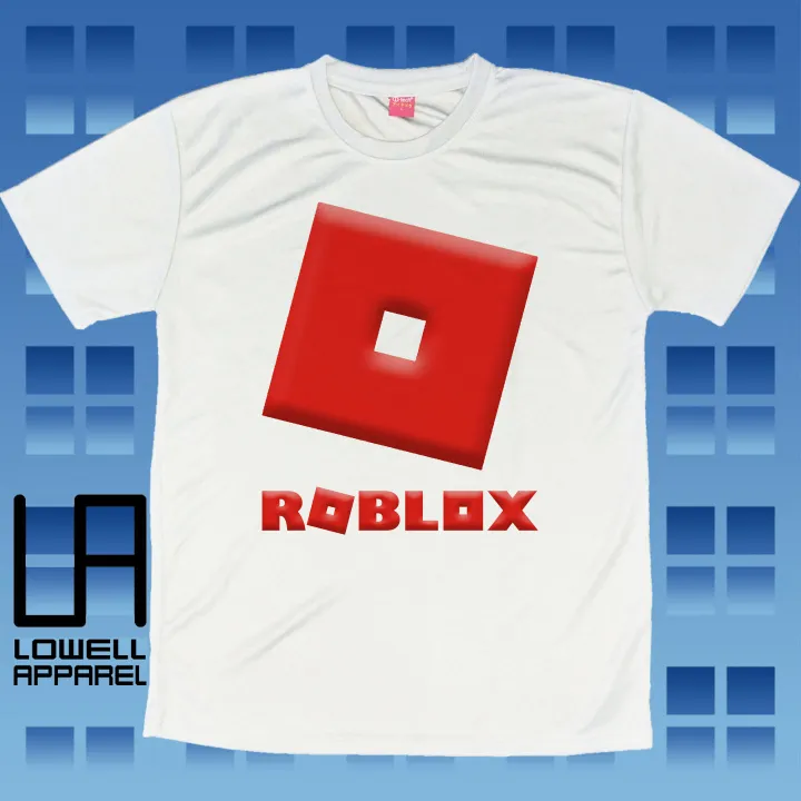 Roblox Logo Game T-shirt - Gamer Tshirt - Unisex For Men and Women ...
