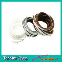 Foam strip adhesive เทปติดขอบประตู สีขาว  เทปขนกันฝุ่น  เทปติดขอบหน้าต่าง เทปปิดร่อง ประตูหน้าต่างแบบขน ซีลประตู กันฝุ่นแมลง ขนาดยาว 2 เมตร