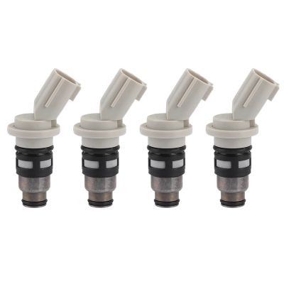 4PCS Car Fuel Injector Car Accessories for Nissan March K11 1.0 1.3 Hatchback 1992-2003 16600-41B00 A46H02