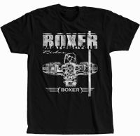 Boxer Motorcycle Engine Motorrad Racing T-Shirt Fashion Short-Sleeve Casual Tee Shirt Men Cotton Tshirt Streetwear Harajuku 4XL 5XL 6XL