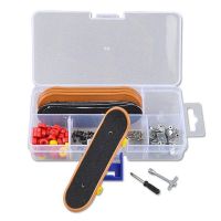 1 Set Plastic Mini Finger Skating Board Table Game Toy Kids Skateboard Children Finger Fingerboard Scooter Skate