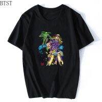 Jojo Julius Caesar Zeppeli cool men t-shirt anime printed Kawaii Cartoon T-shirt casual Harajuku Funny Summer Top Female/male