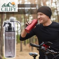 cilify 12.1 600mL Sports Spray Kettle Outdoor Cycling Camping Leakproof Water Bottle