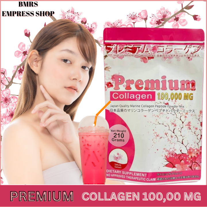 Premium Collagen 100,000 MG Japan Quality Marine Collagen Powder Mix
